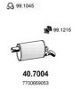 ASSO 40.7004 End Silencer